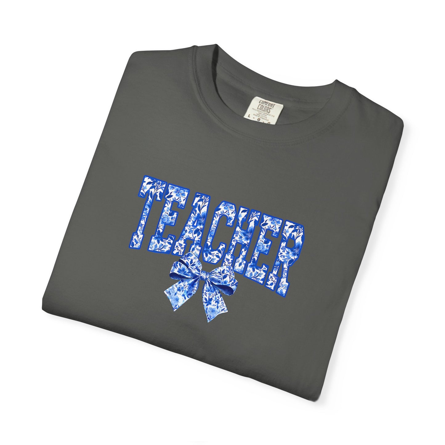 Comfort Colors Teacher Garment-Dyed T-Shirt, Gift for Educators, Back-to-School Attire, Teacher Appreciation, Fun Classroom Wear, Cozy Casual Tee
