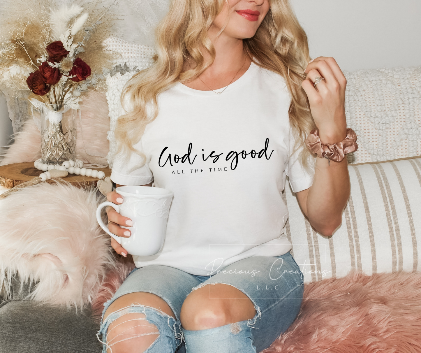 God Is Good All the Time Bella and Canvas Tee