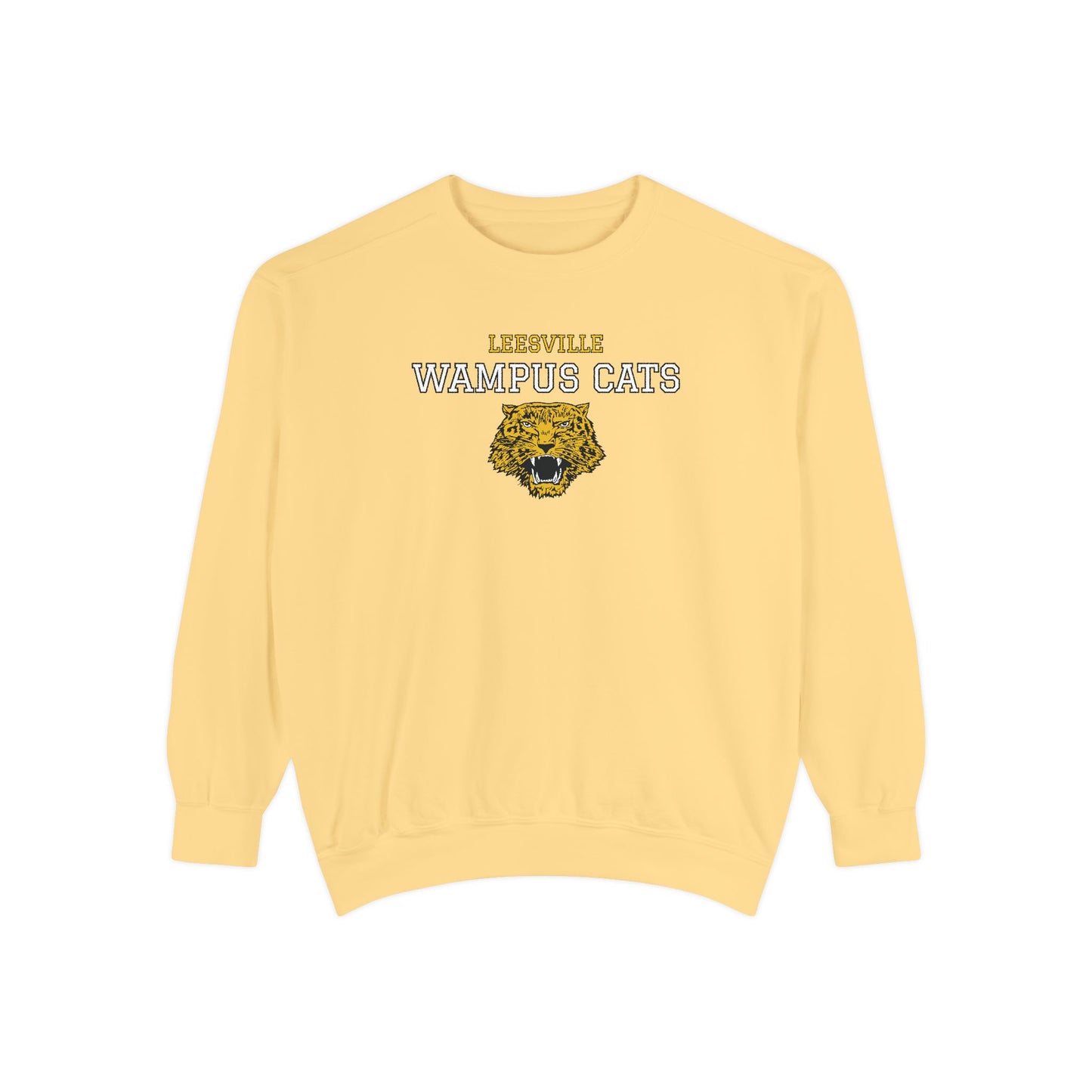 Leesville Wampus Cats Sweatshirt, Cozy Unisex Crewneck, School Spirit Apparel, Sports Team Gift, Casual Wear for All Occasions