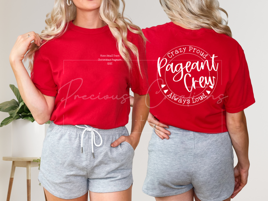 Gordy Fundraiser - Comfort Colors Unisex Garment-Dyed T-Shirt for Pageant Crew, Soft Cotton Tee, Gift for Pageant Supporters, Casual Wear, Team T-Shirt, Comfortable Fashion