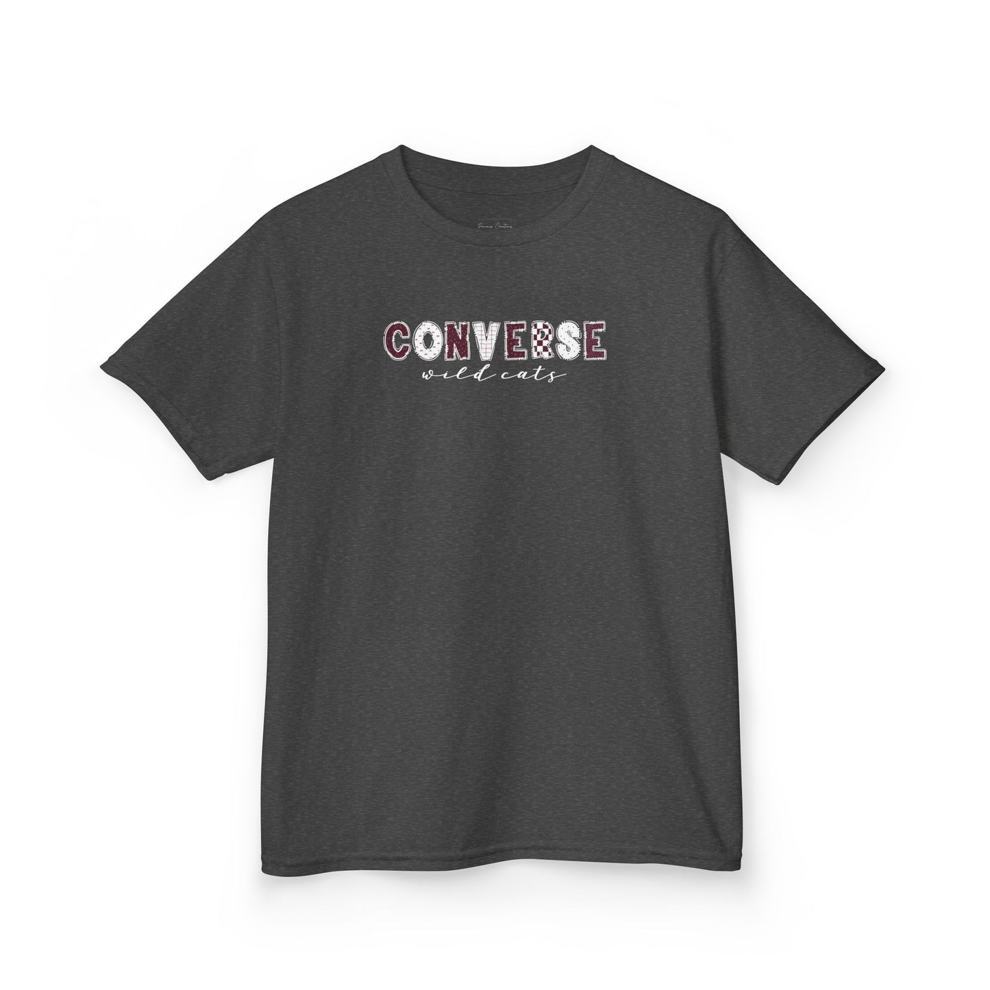 Gildan Kids Heavy Cotton Tee with Converse Wildcats Design, Cute Children's T-Shirt, School Spirit Apparel, Gift for Young Fans, Sporty Kids Wear