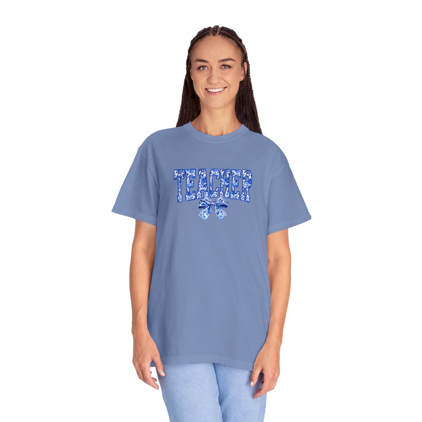 Comfort Colors Teacher Garment-Dyed T-Shirt, Gift for Educators, Back-to-School Attire, Teacher Appreciation, Fun Classroom Wear, Cozy Casual Tee