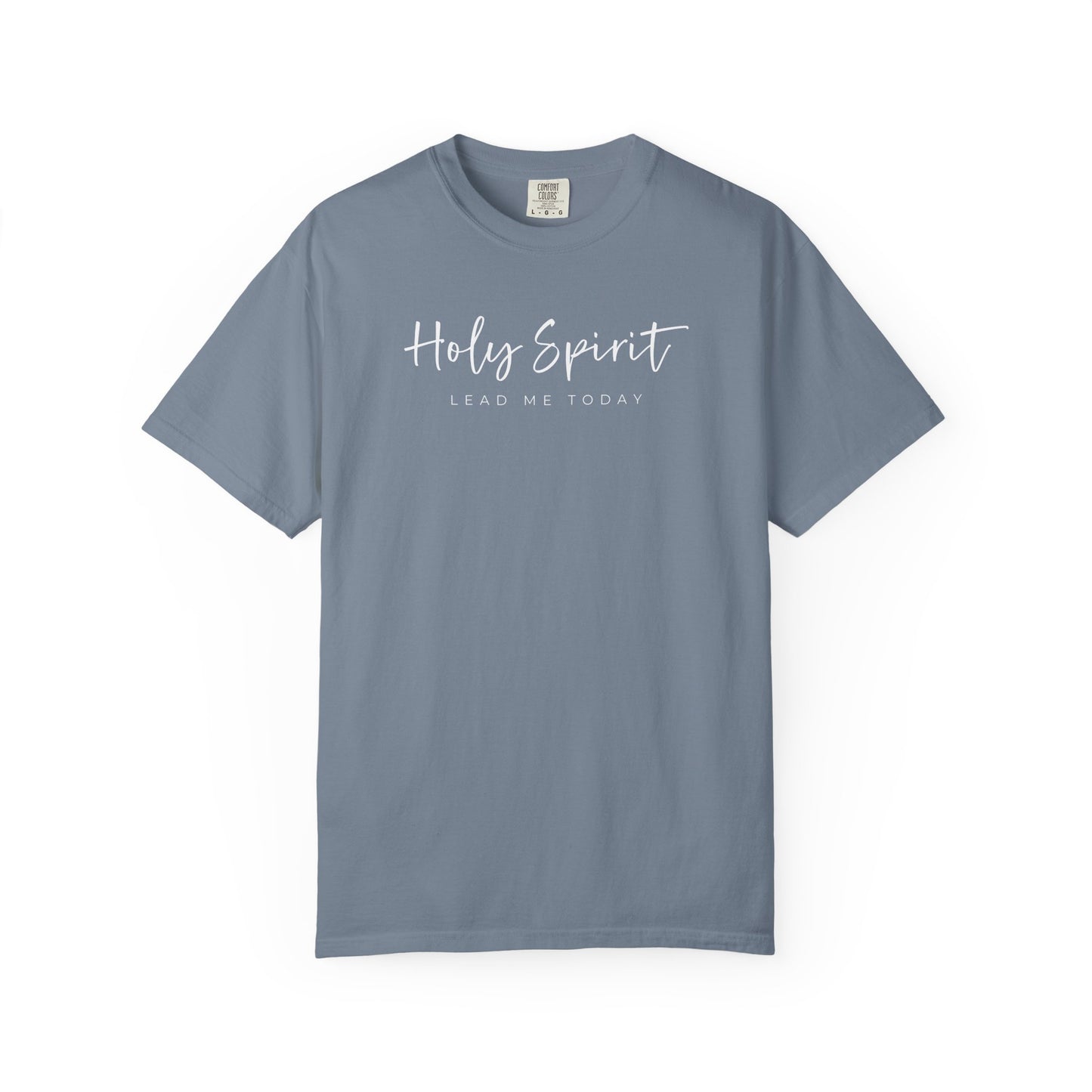 Comfort Colors Holy Spirit Unisex Garment-Dyed T-Shirt - Faith-Based Apparel for Everyday Wear, Spiritual Gift, Christian Tee, Inspirational Clothing