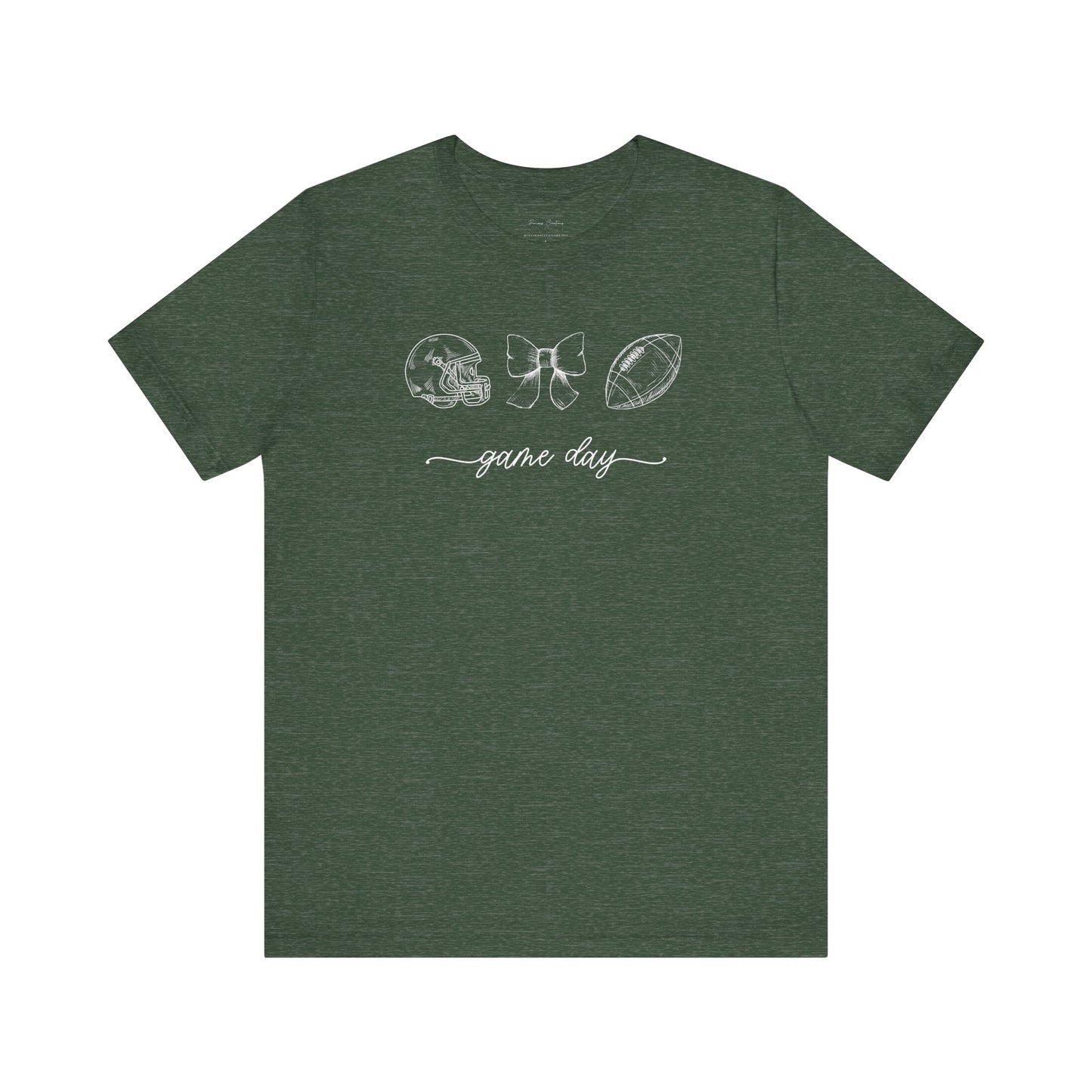 Gordy Fundraiser - Bella + Canvas Game Day Unisex Jersey Tee, Casual Tee, Sports Fan T-Shirt, Perfect for Tailgating, Gift for Football Lovers, Game Day Apparel