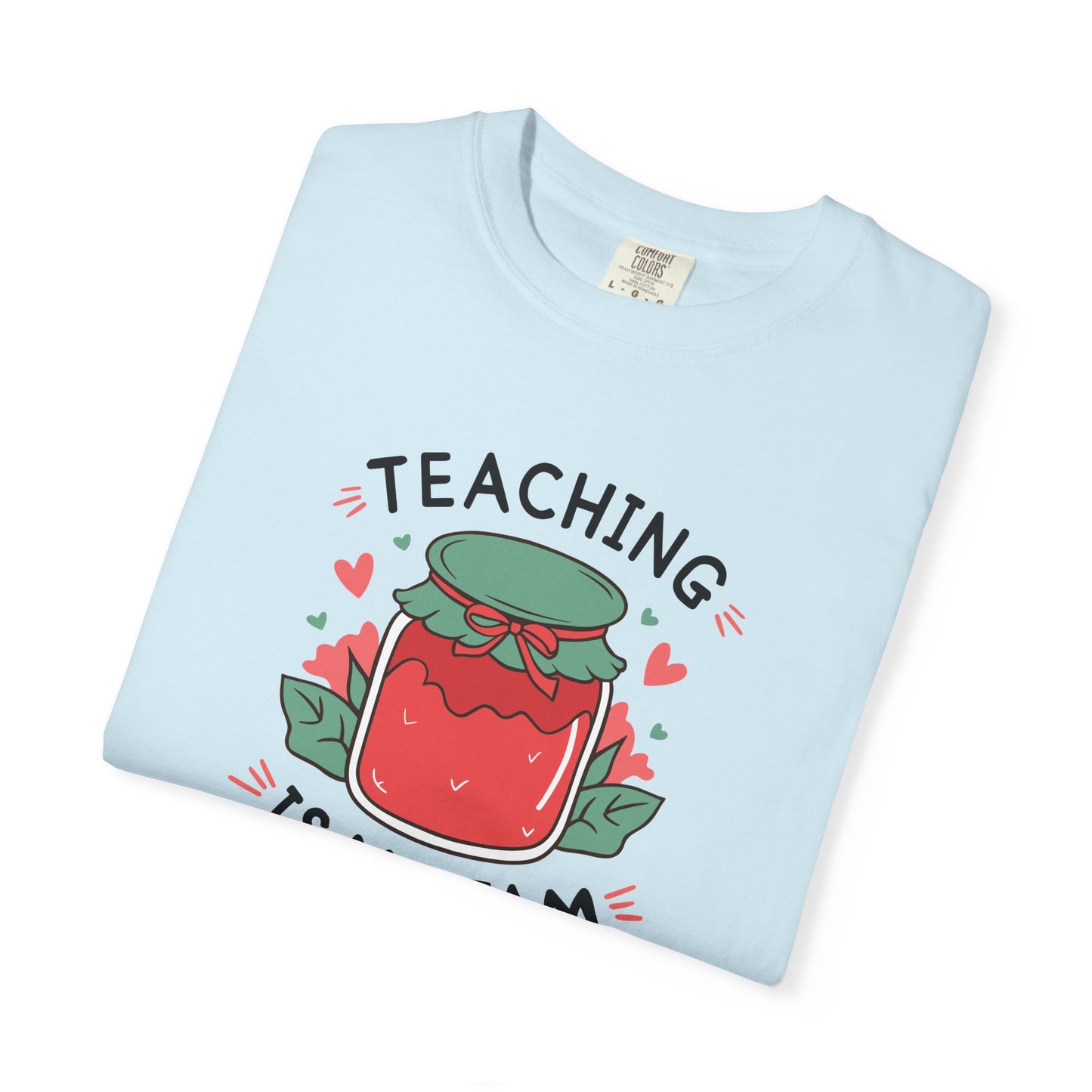 Comfort Colors Unisex Teaching is my Jam T-Shirt - Perfect for Teachers, Back to School, Gifts, Classroom Apparel, Casual Wear