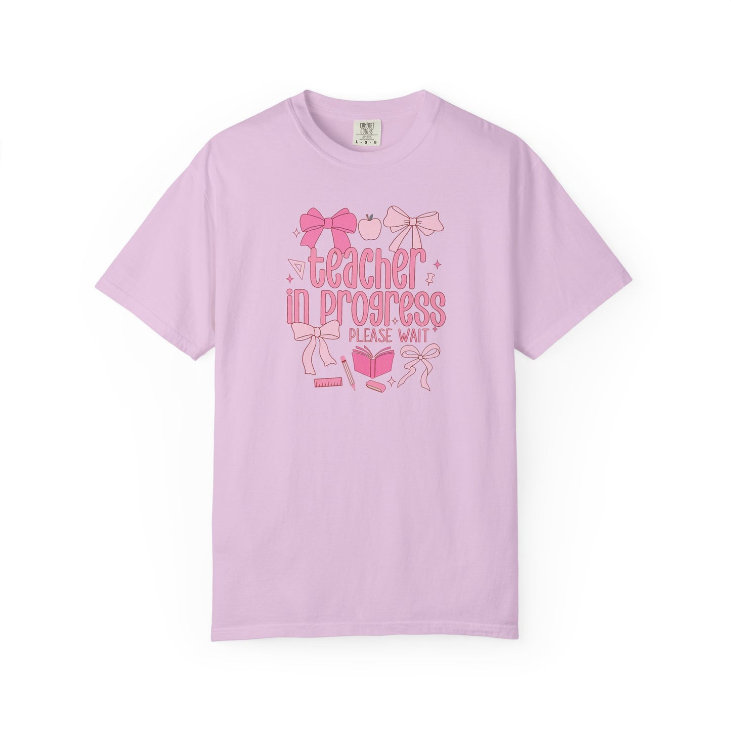 Comfort Colors Unisex Teacher in Progress T-Shirt - Perfect for Teachers, Back to School, Gifts, Classroom Apparel, Casual Wear