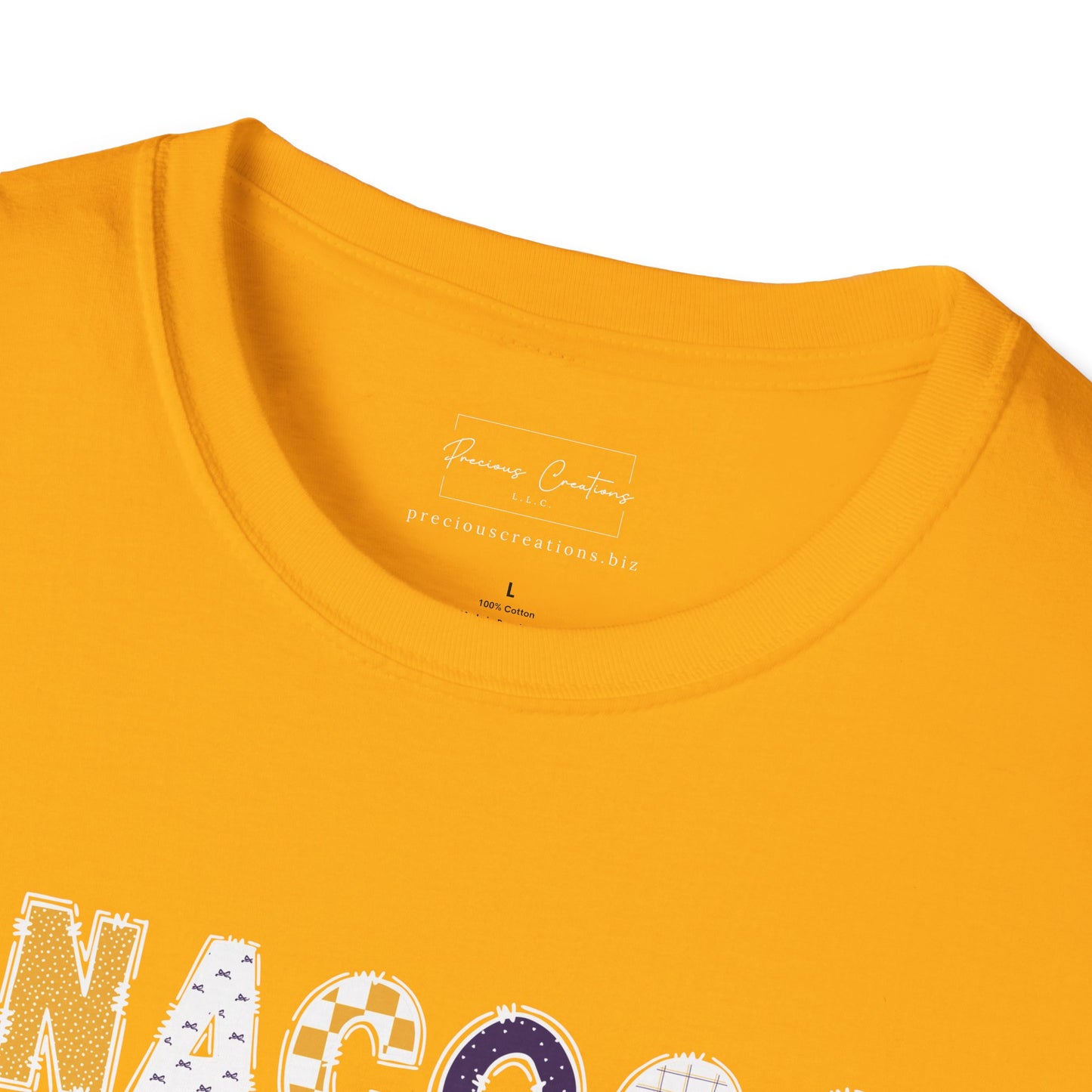Gildan Anacoco Indians Unisex Softstyle T-Shirt, Cute Graphic Tee, Team Spirit Shirt, Casual Wear, Gift for Fans