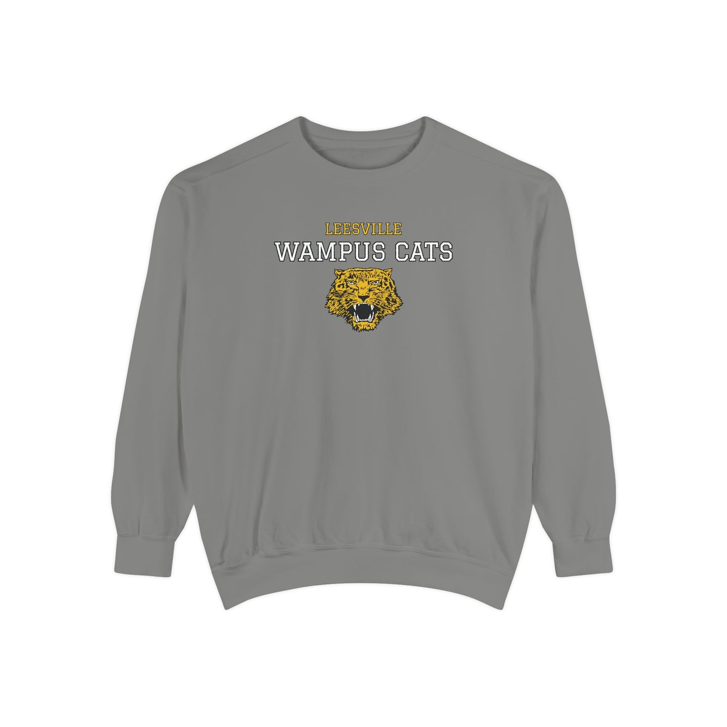 Leesville Wampus Cats Sweatshirt, Cozy Unisex Crewneck, School Spirit Apparel, Sports Team Gift, Casual Wear for All Occasions
