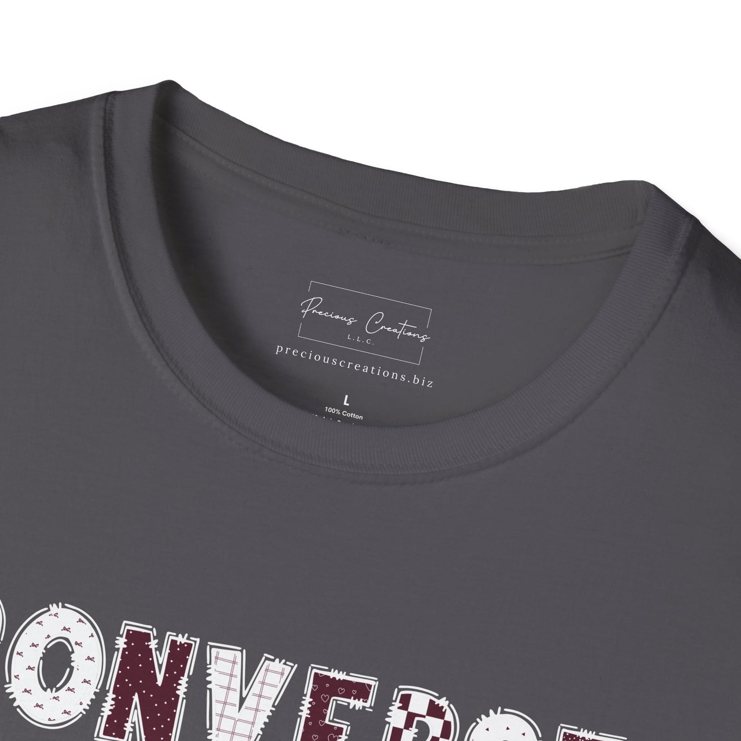 Gildan Converse Wildcats Unisex Softstyle T-Shirt, Cute Graphic Tee, Team Spirit Shirt, Casual Wear, Gift for Fans