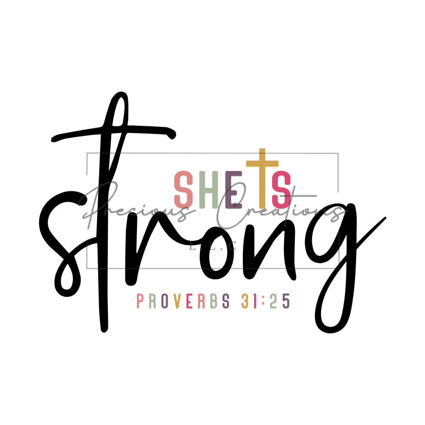 She is Strong DTF