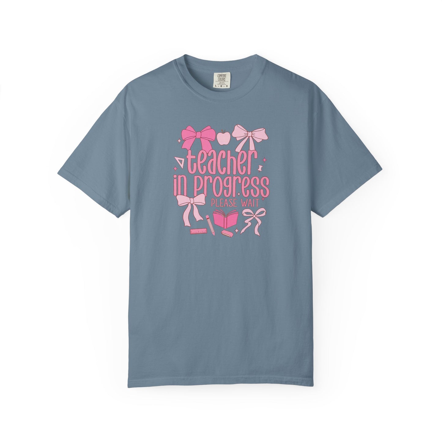 Comfort Colors Unisex Teacher in Progress T-Shirt - Perfect for Teachers, Back to School, Gifts, Classroom Apparel, Casual Wear