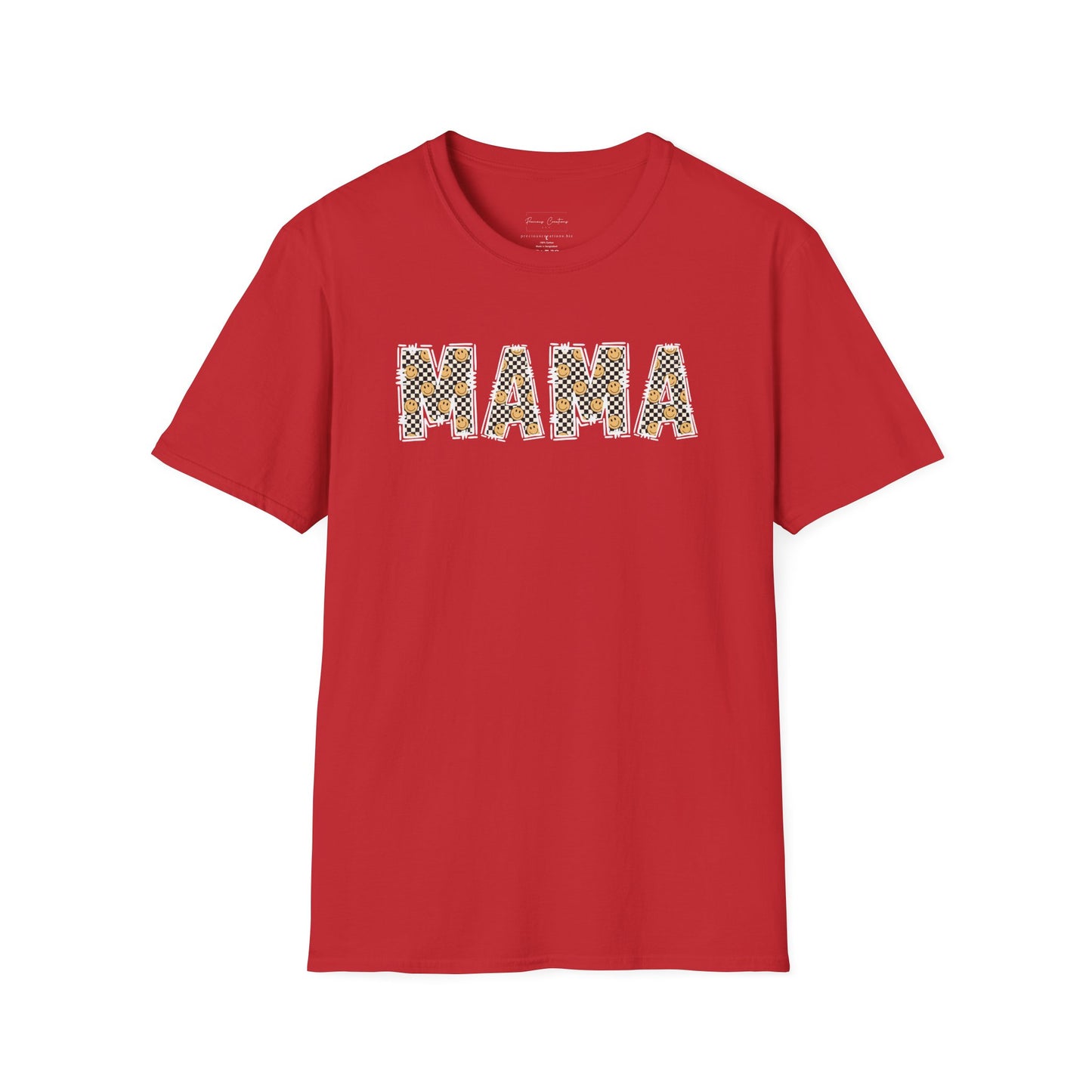 Mama Graphic Tee, Unisex Softstyle T-Shirt, Perfect Gift for Moms, Mother's Day Casual Wear, Everyday Style, Cute Mom Top