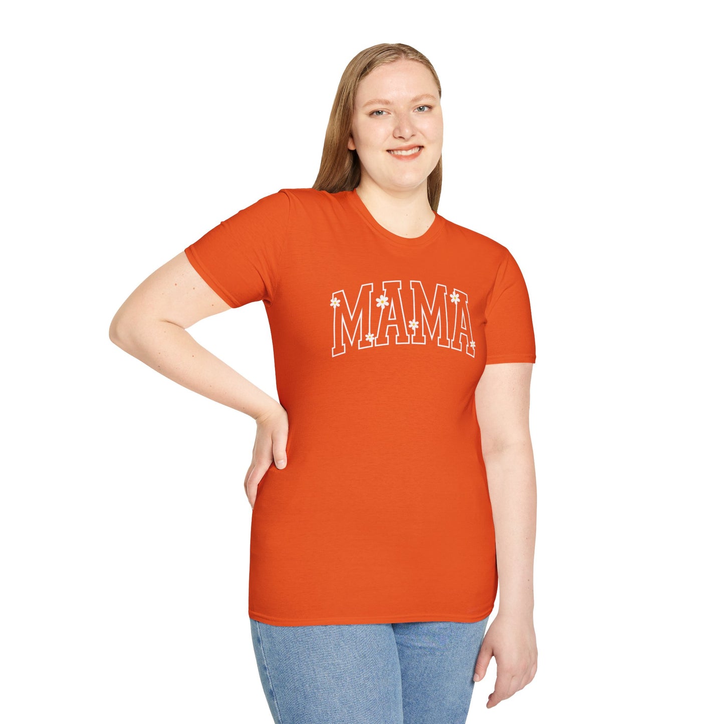 Gordy Fundraiser - Gildan Mama Unisex Softstyle T-Shirt, Gift for Moms, Mother's Day Tee, Family Matching Shirt, Casual Everyday Wear, Cute Mama Top