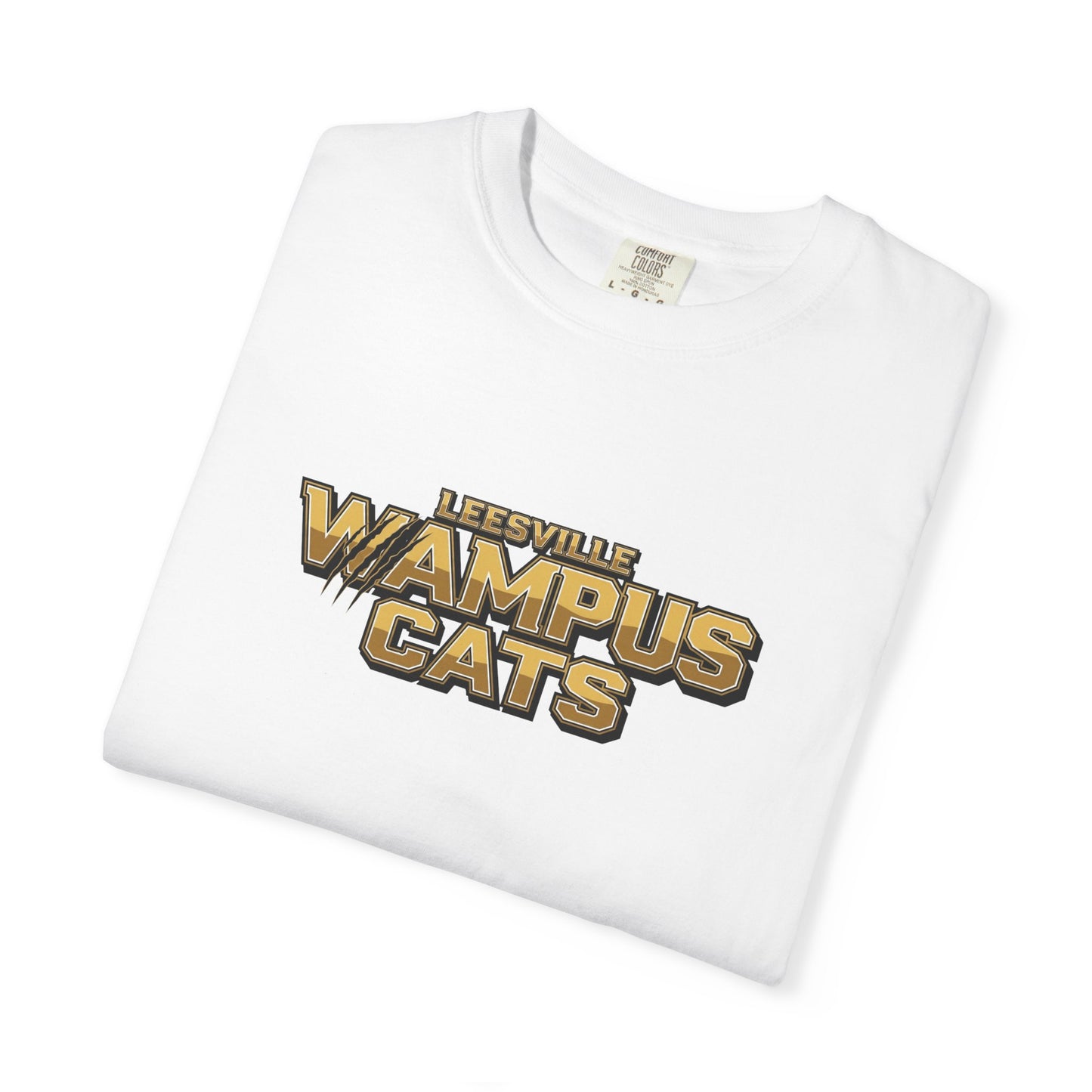 Lifestyle Wampus Cats Unisex Garment-Dyed T-Shirt, Casual Tee, Vintage Style Shirt, sport team Theme Apparel