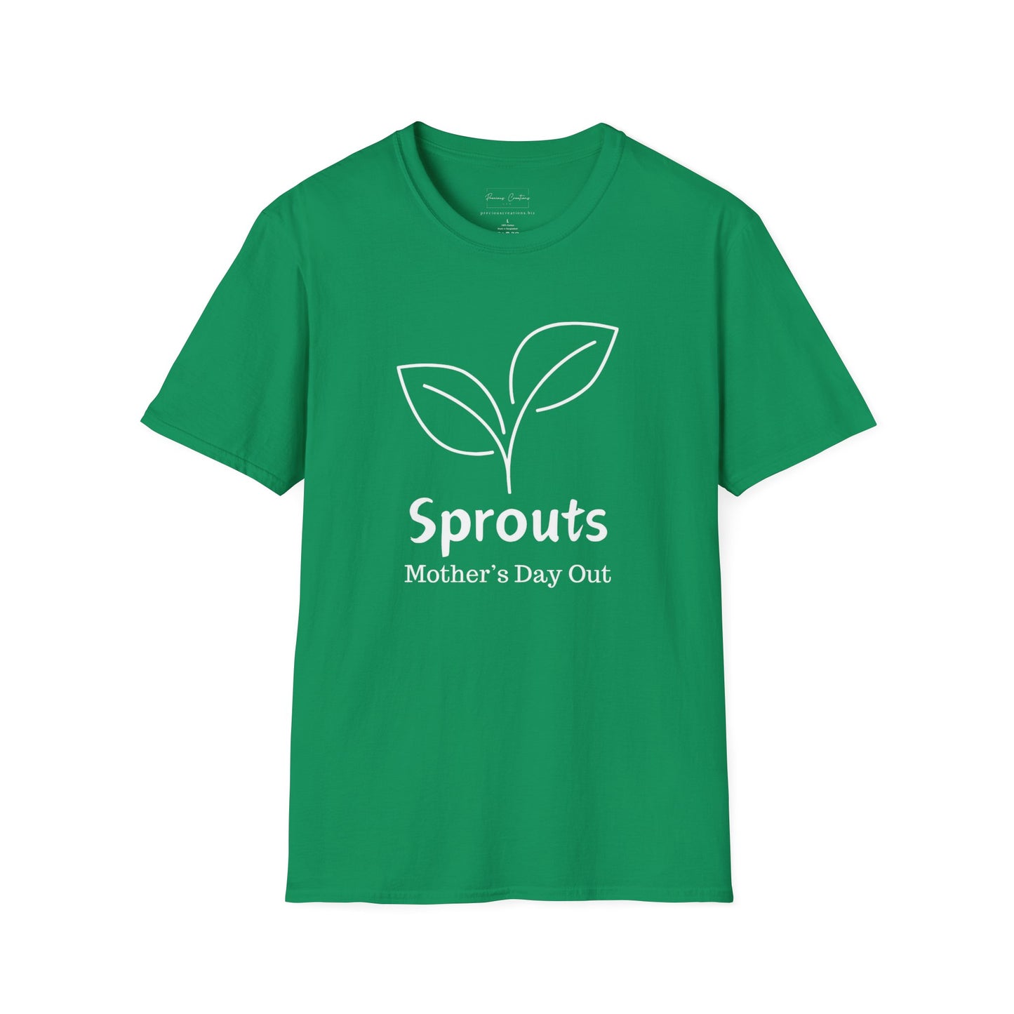 Sprouts Mother's Day Out T-Shirt Adult (Soft Style Gildan)