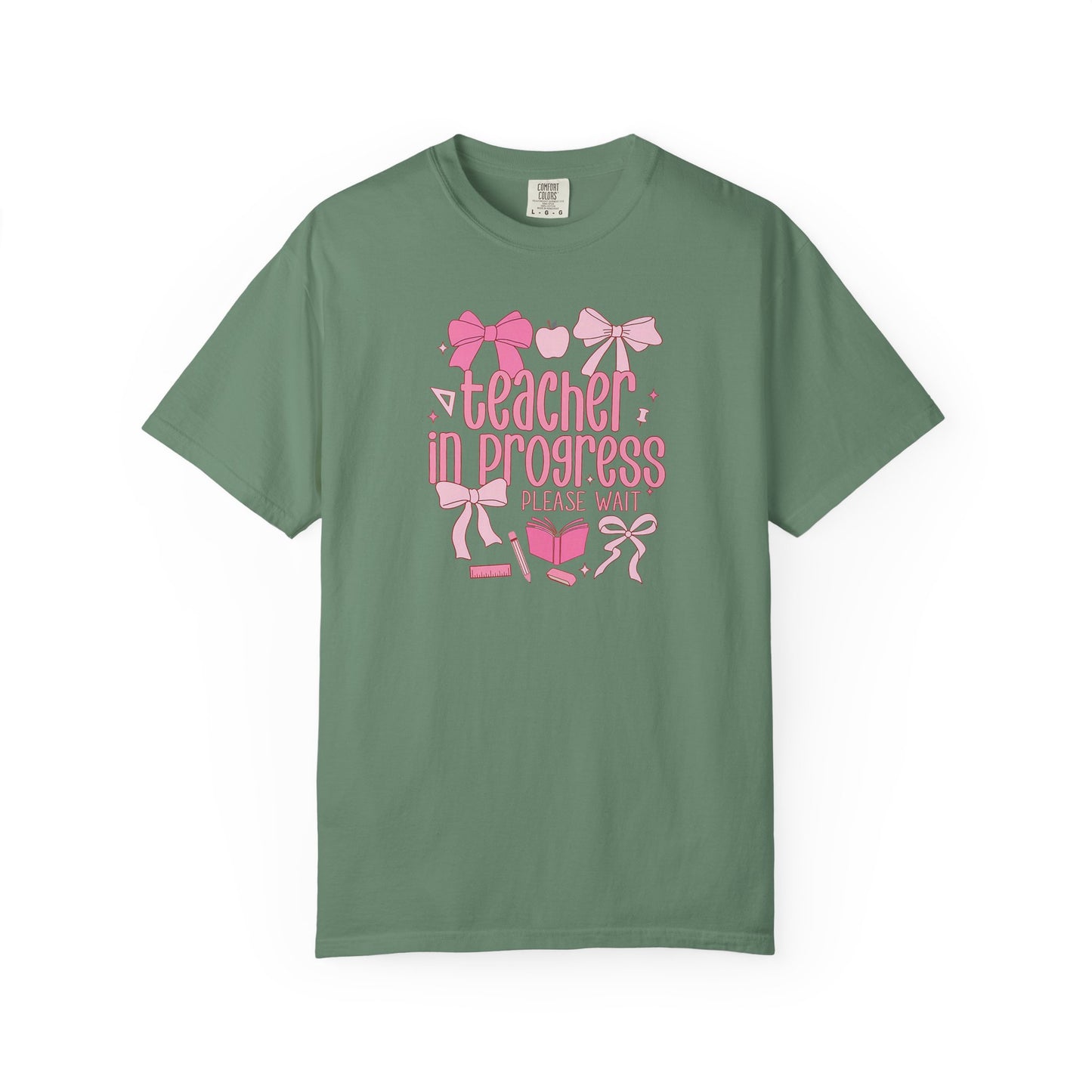 Comfort Colors Unisex Teacher in Progress T-Shirt - Perfect for Teachers, Back to School, Gifts, Classroom Apparel, Casual Wear