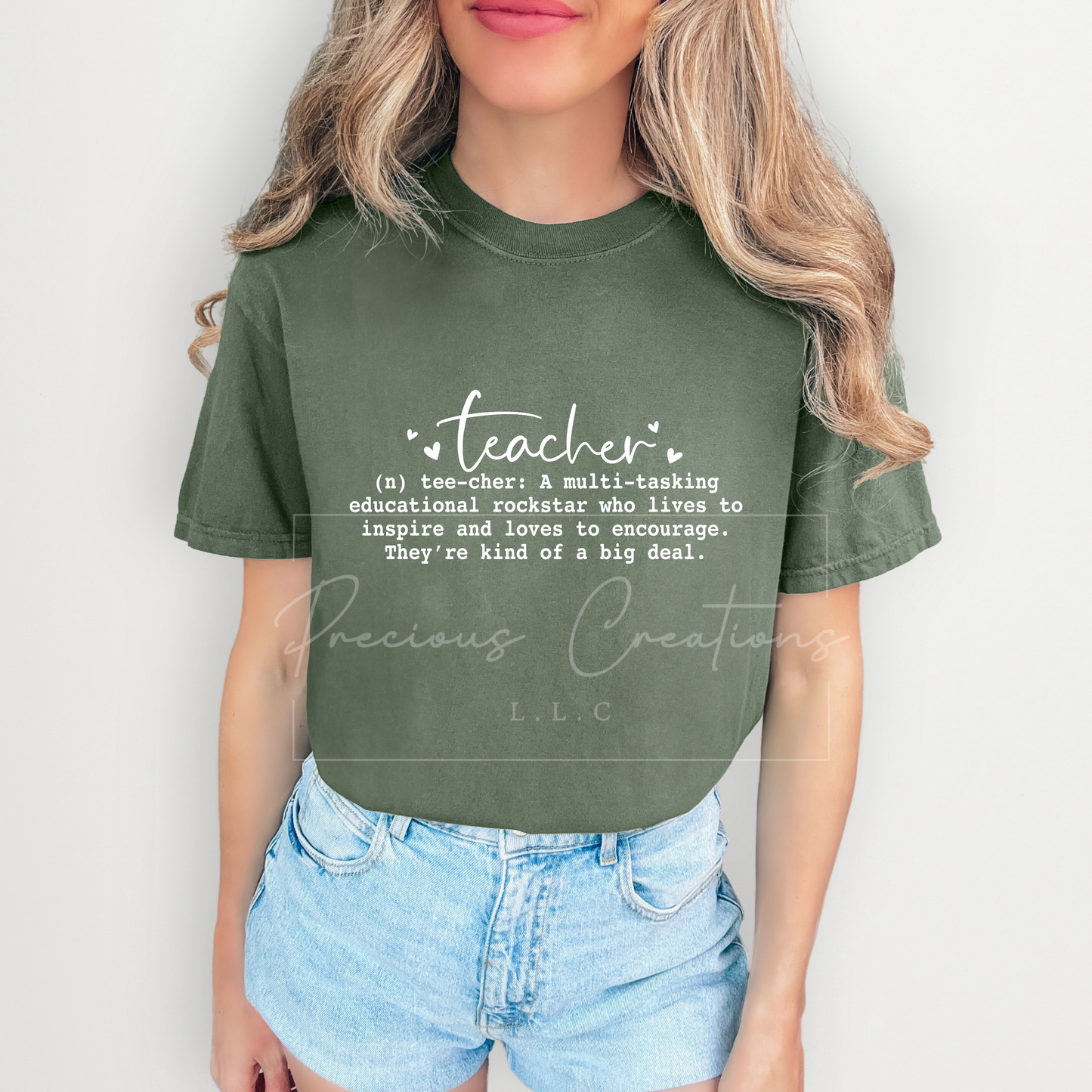 Teacher Comfort Colors Tee