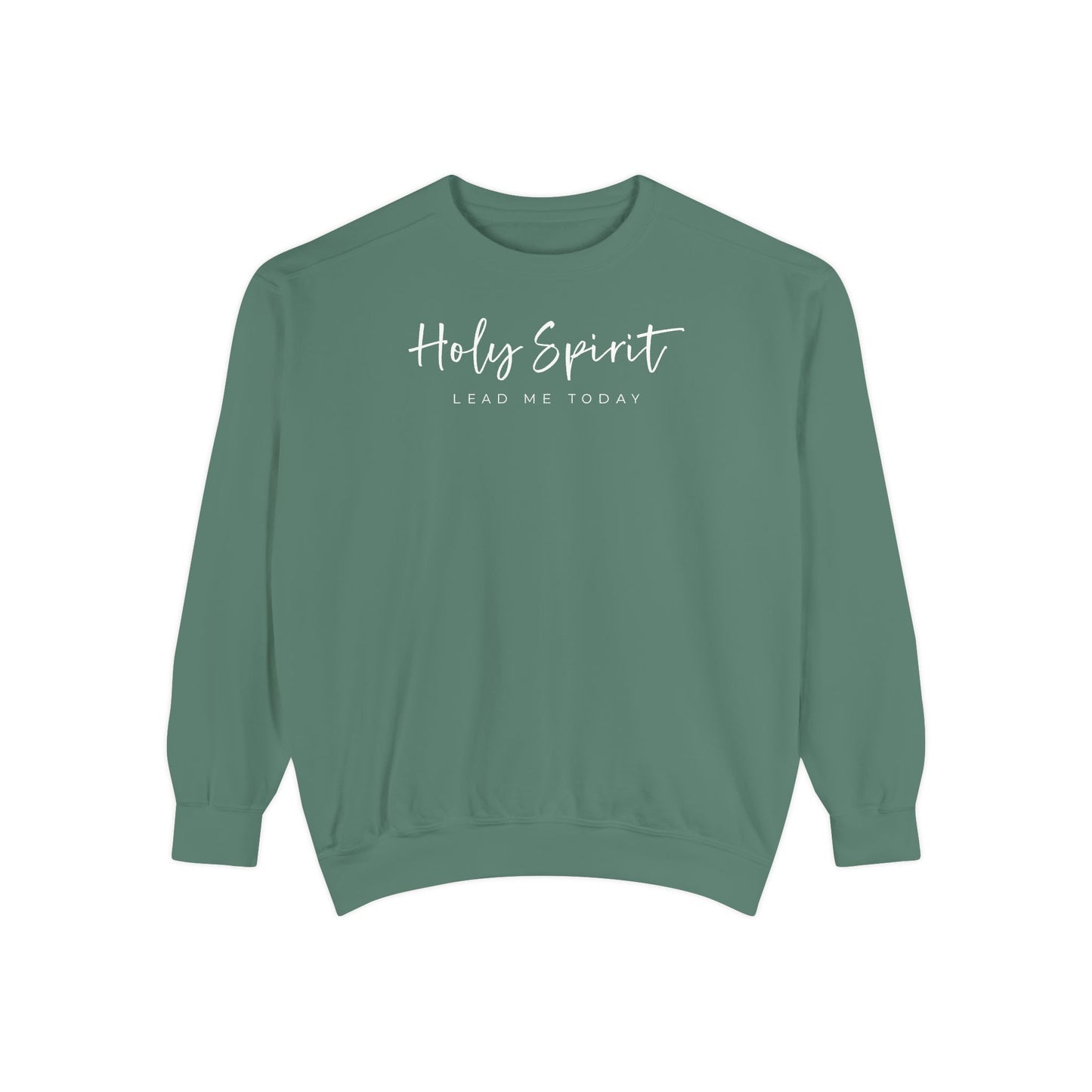 Comfort Colors Holy Spirit Sweatshirt, Spiritual Clothing, Faith-Based Apparel, Cozy Gift for Believers, Comfortable Everyday Wear