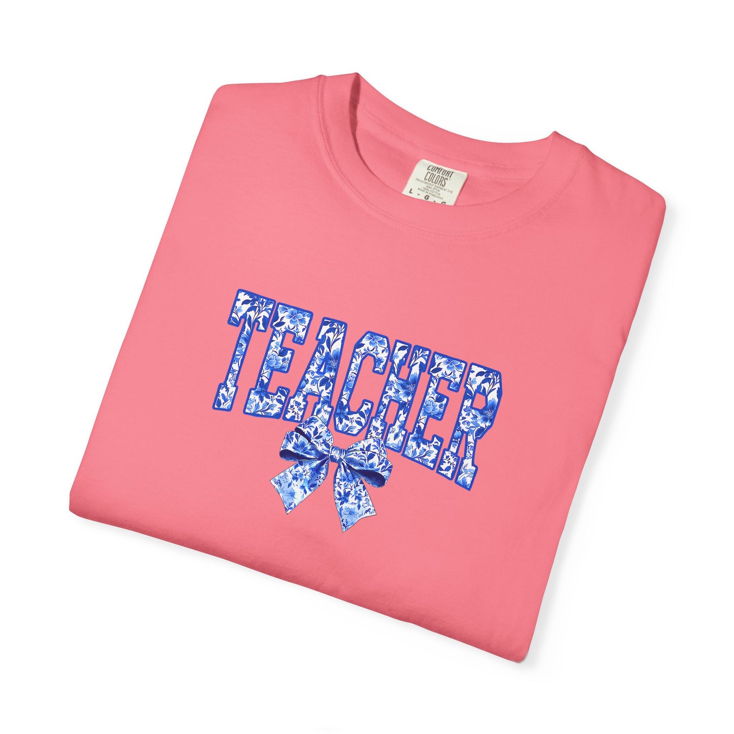 Comfort Colors Teacher Garment-Dyed T-Shirt, Gift for Educators, Back-to-School Attire, Teacher Appreciation, Fun Classroom Wear, Cozy Casual Tee