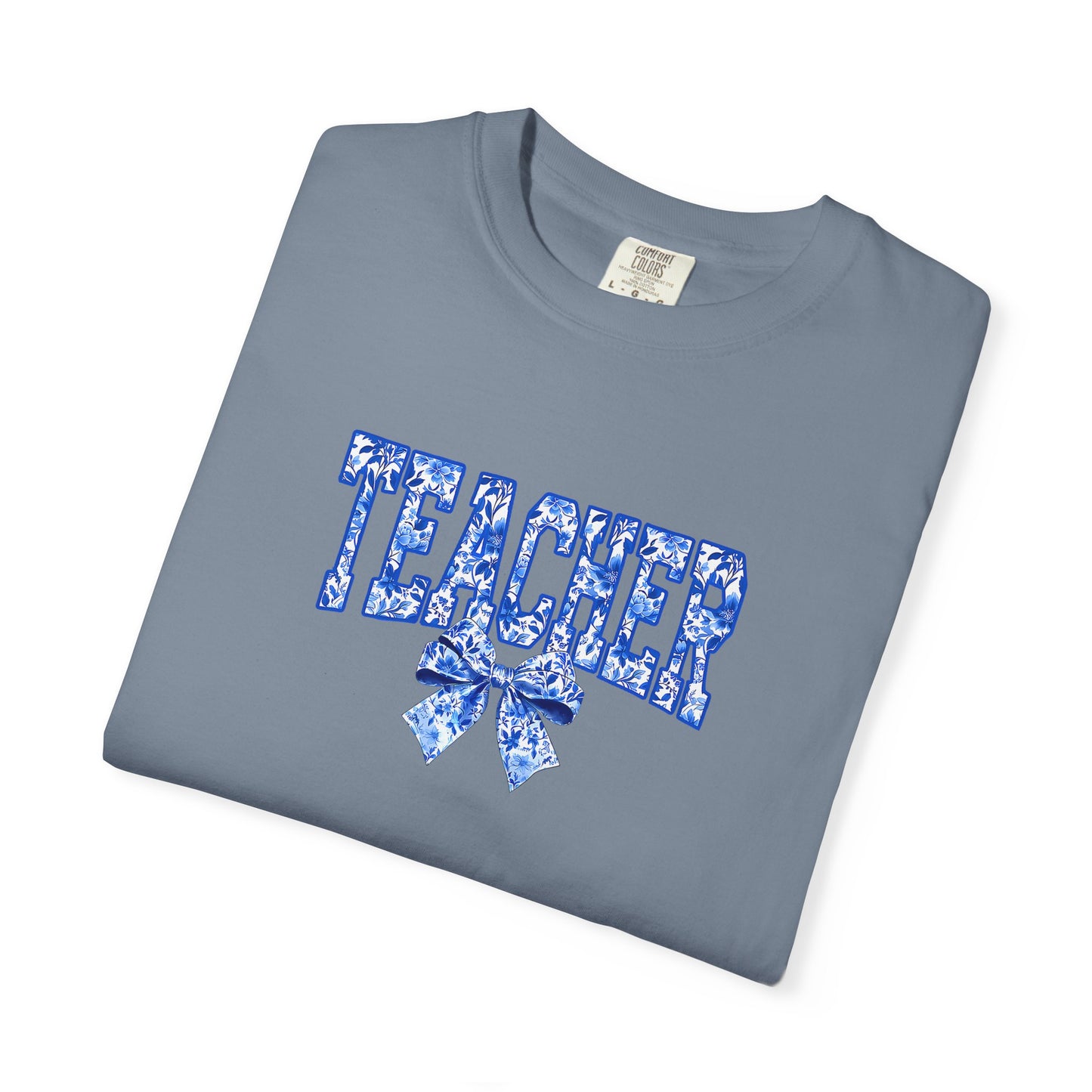 Comfort Colors Teacher Garment-Dyed T-Shirt, Gift for Educators, Back-to-School Attire, Teacher Appreciation, Fun Classroom Wear, Cozy Casual Tee