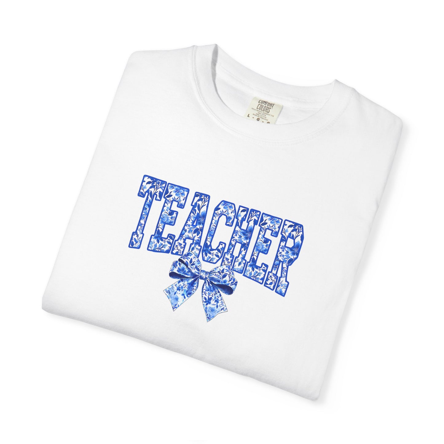 Comfort Colors Teacher Garment-Dyed T-Shirt, Gift for Educators, Back-to-School Attire, Teacher Appreciation, Fun Classroom Wear, Cozy Casual Tee