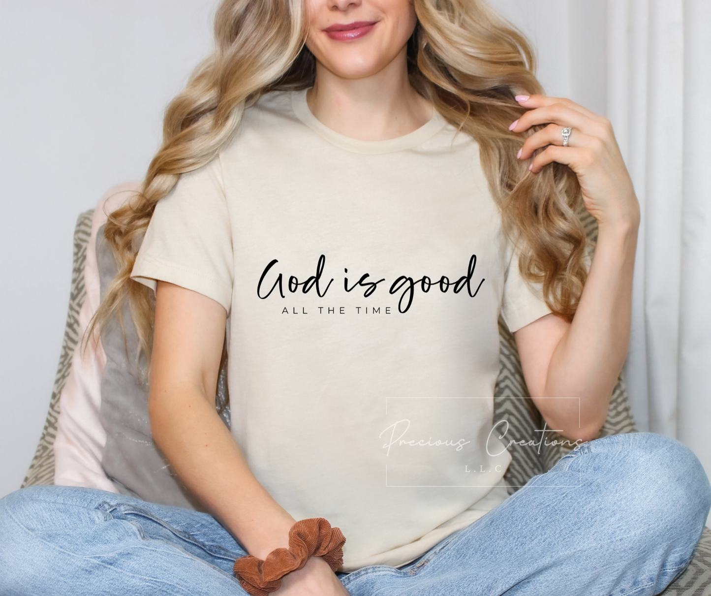 God Is Good All the Time Bella and Canvas Tee