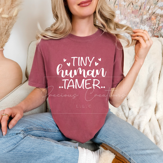 Tiny Human Tamer Comfort Colors Tee