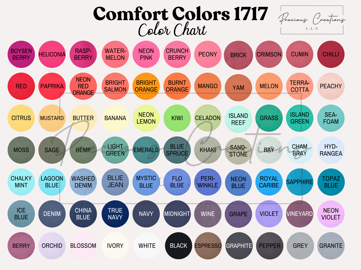 Consider the Lilies Comfort Colors Tee