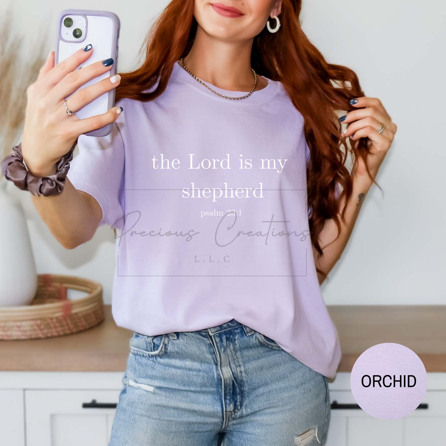 Psalm 23:1 Comfort Colors Tee