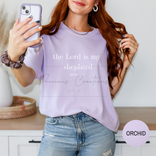 Psalm 23:1 Comfort Colors Tee