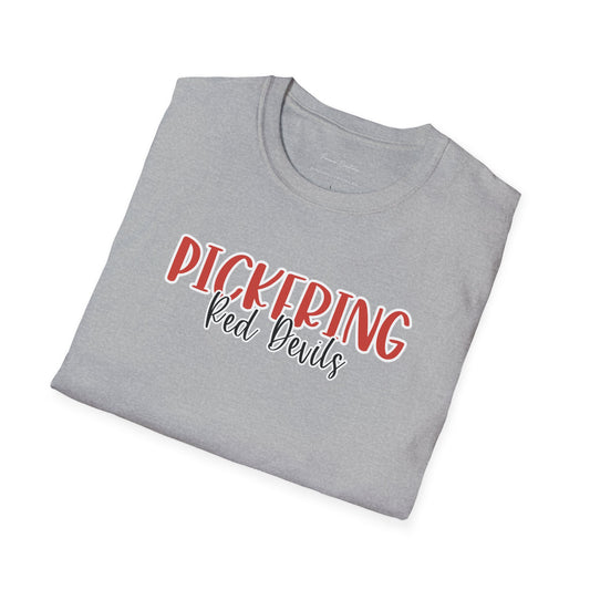 Gildan Pickering Style 2 Unisex Softstyle T-Shirt, Cute Graphic Tee, Team Spirit Shirt, Casual Wear, Gift for Fans