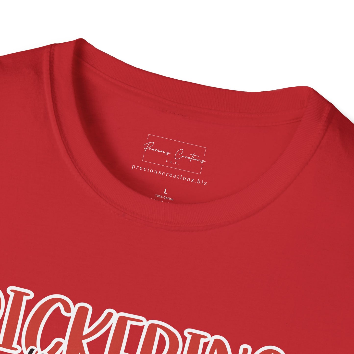 Gildan Pickering Style 2 Unisex Softstyle T-Shirt, Cute Graphic Tee, Team Spirit Shirt, Casual Wear, Gift for Fans