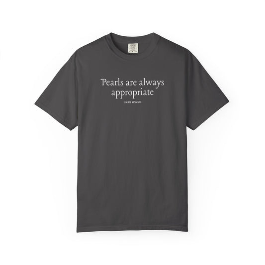 Comfort Colors Jackie Kennedy Garment-Dyed T-Shirt with Quote, Casual Wear, Gift for Her, Everyday Tee, Relaxed Fit
