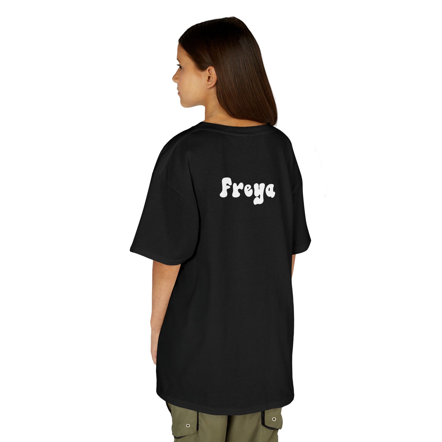 Custom Name Gildan Kids Heavy Cotton Tee with Pickering Design, Cute Children's T-Shirt, School Spirit Apparel, Gift for Young Fans, Sporty Kids Wear