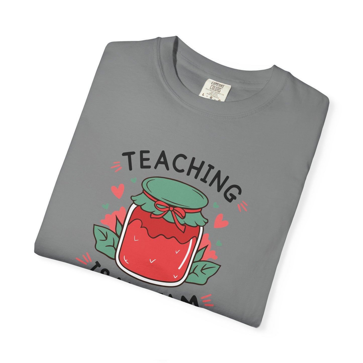 Comfort Colors Unisex Teaching is my Jam T-Shirt - Perfect for Teachers, Back to School, Gifts, Classroom Apparel, Casual Wear