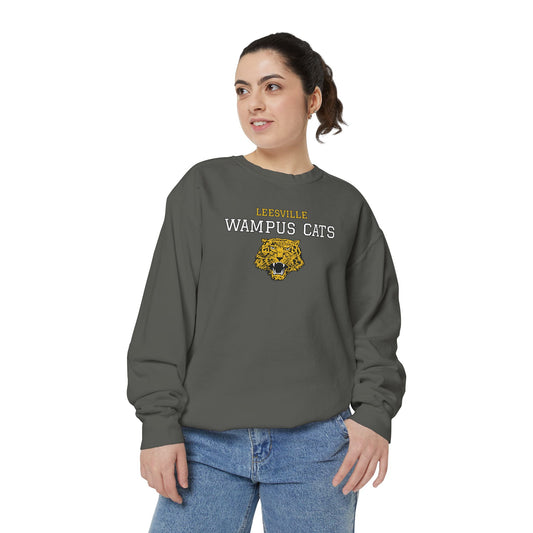 Leesville Wampus Cats Sweatshirt, Cozy Unisex Crewneck, School Spirit Apparel, Sports Team Gift, Casual Wear for All Occasions
