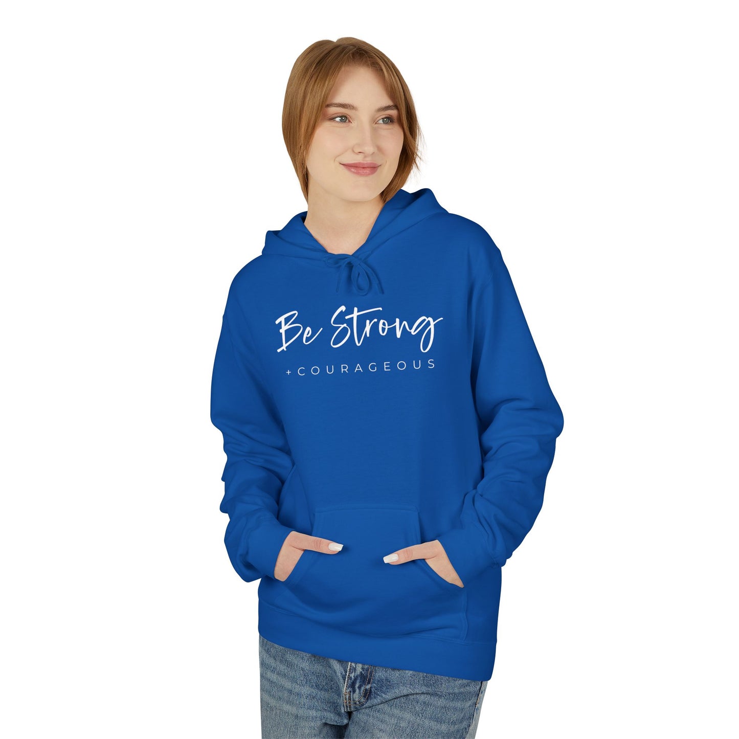 Gildan Be Strong Cozy Unisex Midweight Fleece Hoodie for Every Occasion, Soft Casual Wear, Perfect for Gifting, Everyday Comfort, Lifestyle Hoodie