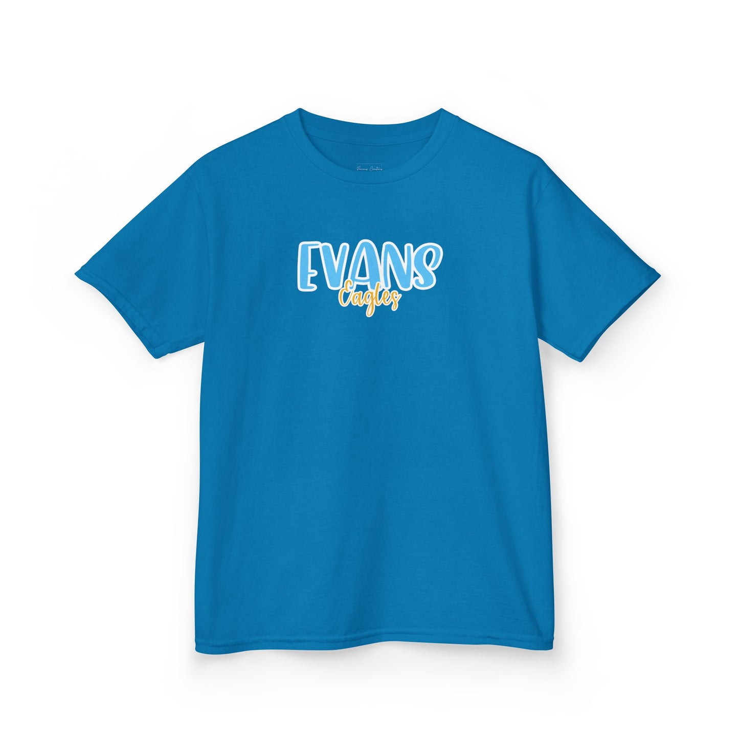 Gildan Kids Heavy Cotton Tee with Evans Eagles Style 2 Design, Cute Children's T-Shirt, School Spirit Apparel, Gift for Young Fans, Sporty Kids Wear