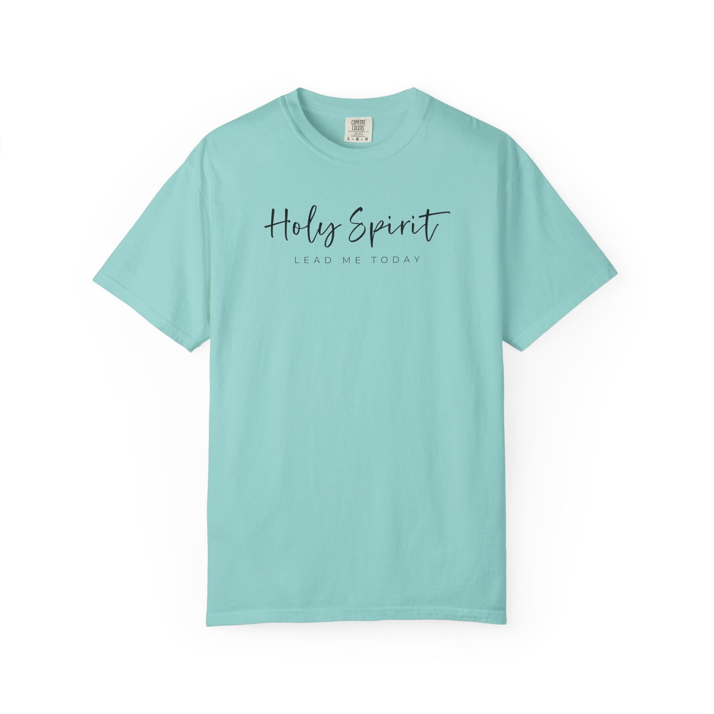 Comfort Colors Holy Spirit Unisex Garment-Dyed T-Shirt - Faith-Based Apparel for Everyday Wear, Spiritual Gift, Christian Tee, Inspirational Clothing
