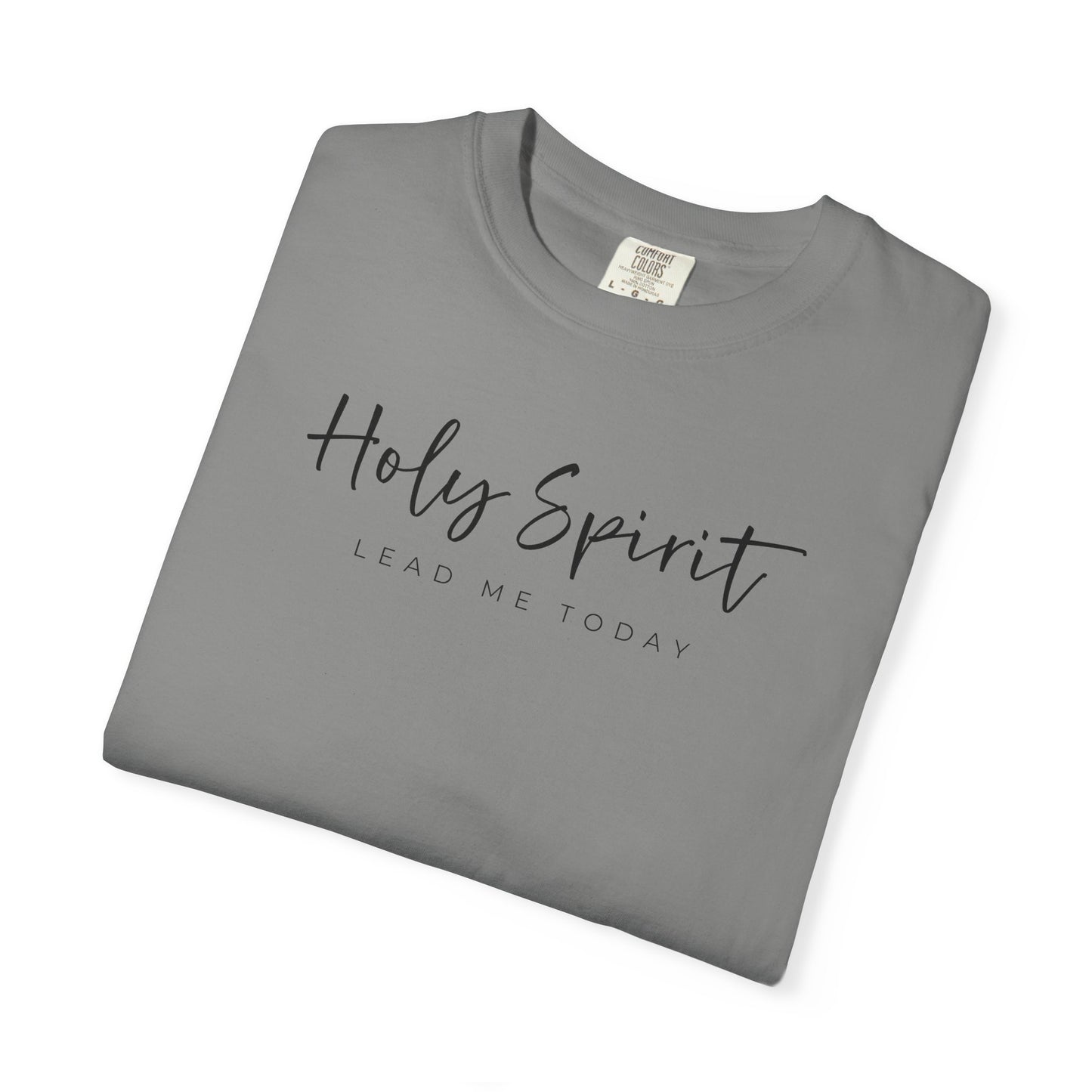 Comfort Colors Holy Spirit Unisex Garment-Dyed T-Shirt - Faith-Based Apparel for Everyday Wear, Spiritual Gift, Christian Tee, Inspirational Clothing