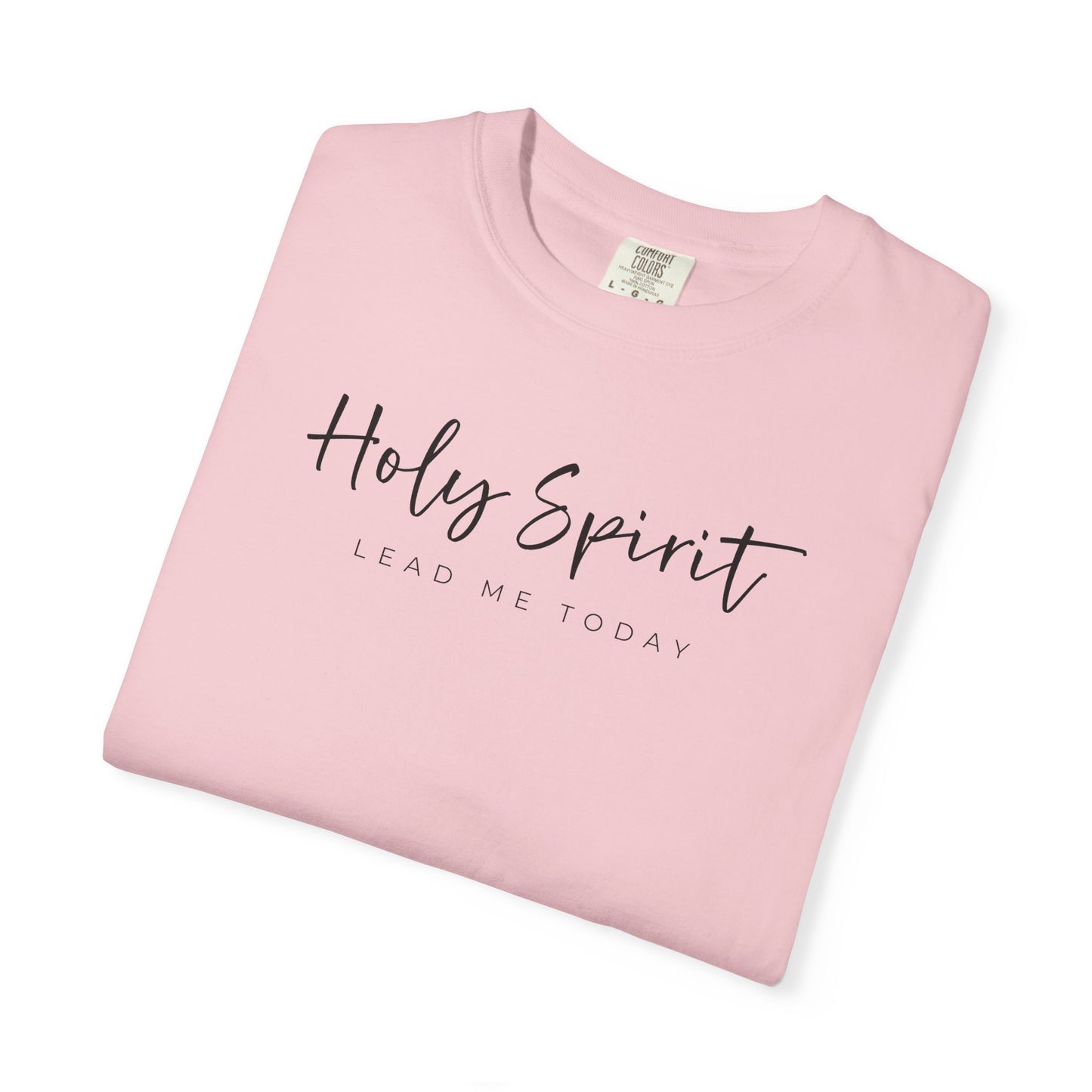Comfort Colors Holy Spirit Unisex Garment-Dyed T-Shirt - Faith-Based Apparel for Everyday Wear, Spiritual Gift, Christian Tee, Inspirational Clothing