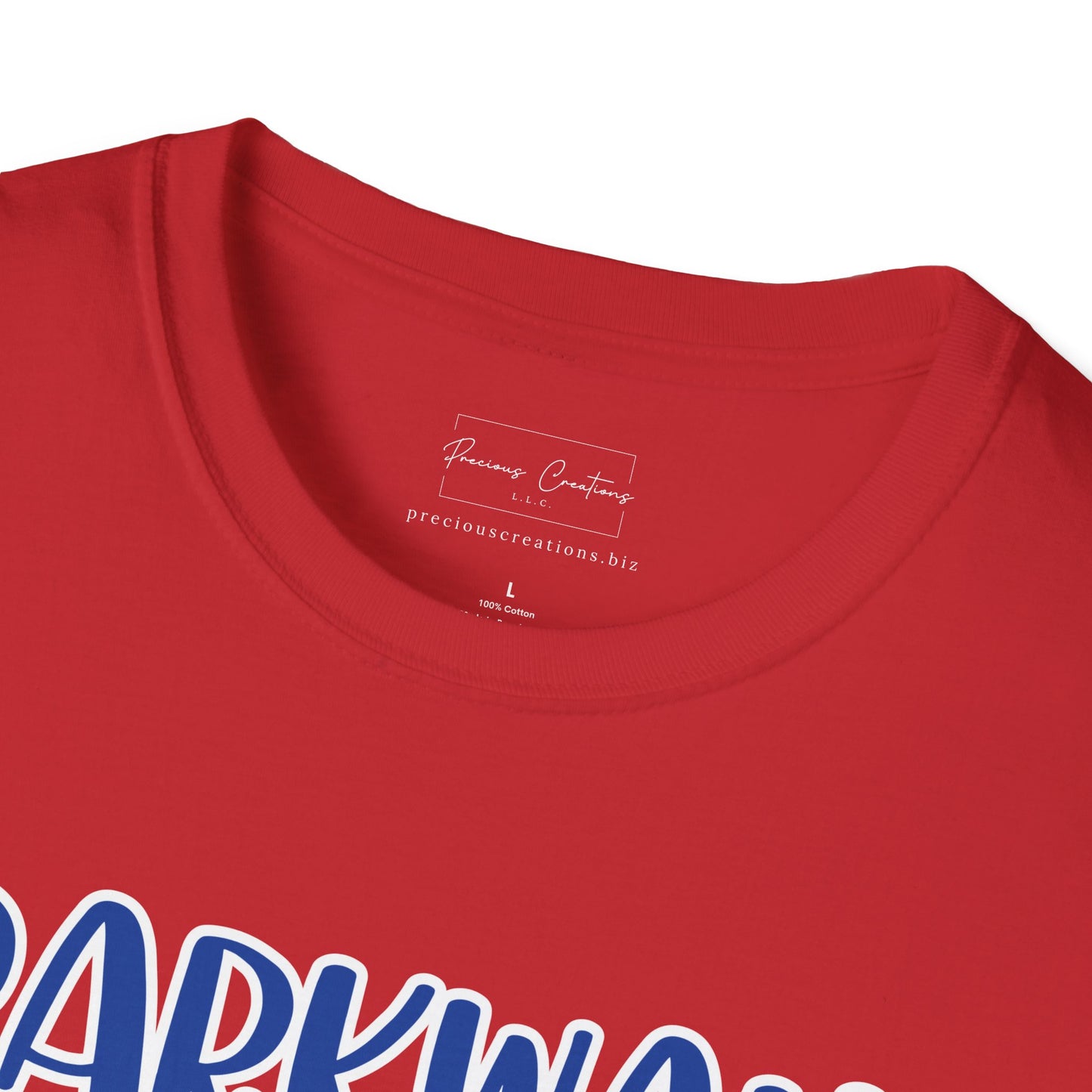 Gildan Parkway Patriots Style 2 Unisex Softstyle T-Shirt, Cute Graphic Tee, Team Spirit Shirt, Casual Wear, Gift for Fans