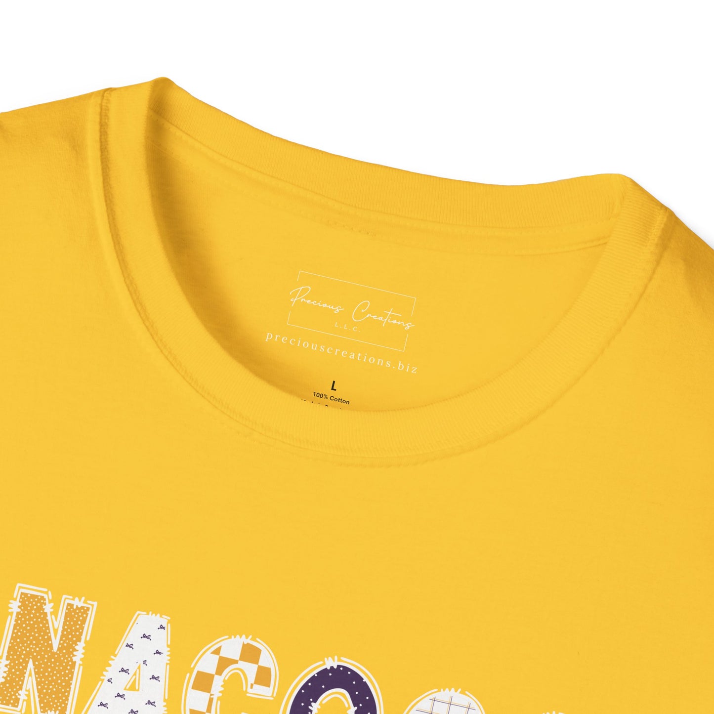 Gildan Anacoco Indians Unisex Softstyle T-Shirt, Cute Graphic Tee, Team Spirit Shirt, Casual Wear, Gift for Fans