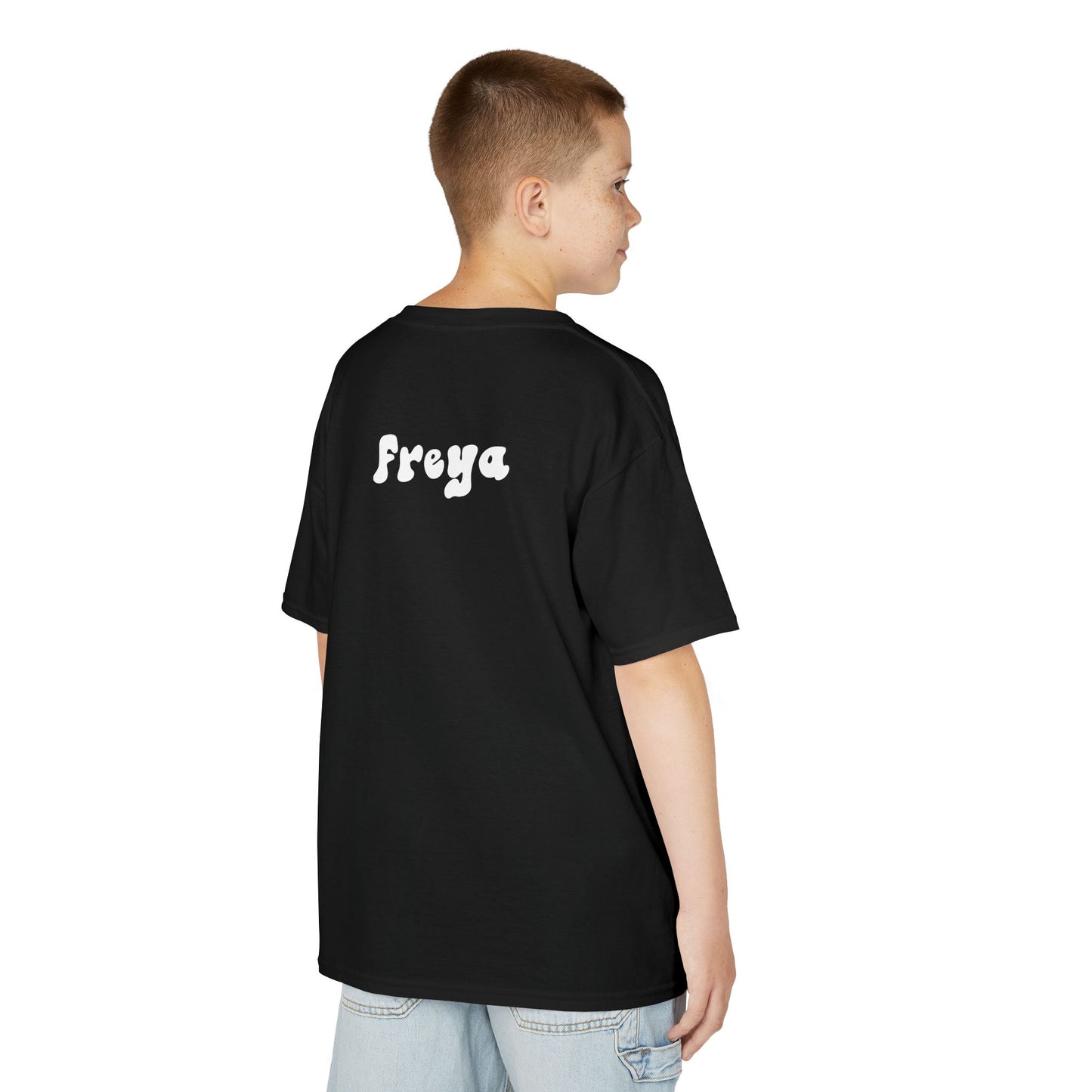 Custom Name Gildan Kids Heavy Cotton Tee with Pickering Design, Cute Children's T-Shirt, School Spirit Apparel, Gift for Young Fans, Sporty Kids Wear