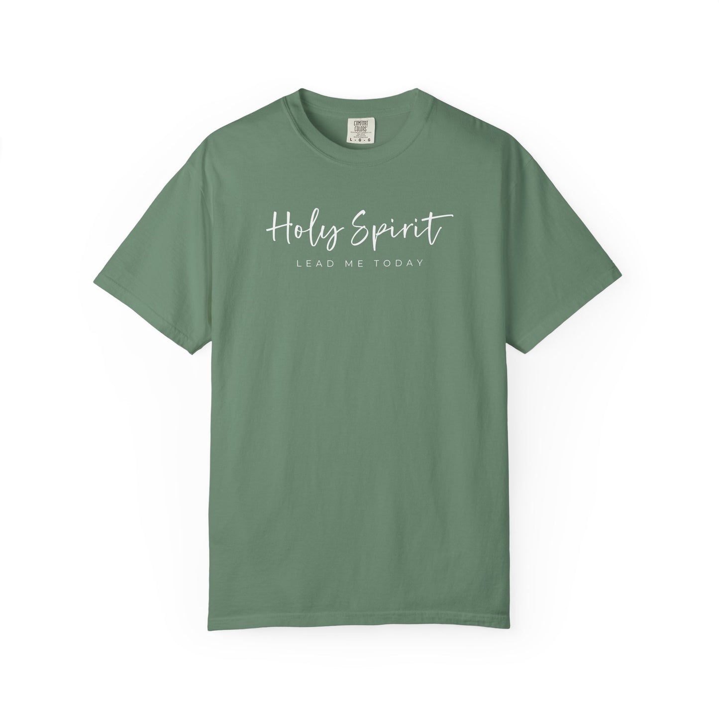 Comfort Colors Holy Spirit Unisex Garment-Dyed T-Shirt - Faith-Based Apparel for Everyday Wear, Spiritual Gift, Christian Tee, Inspirational Clothing