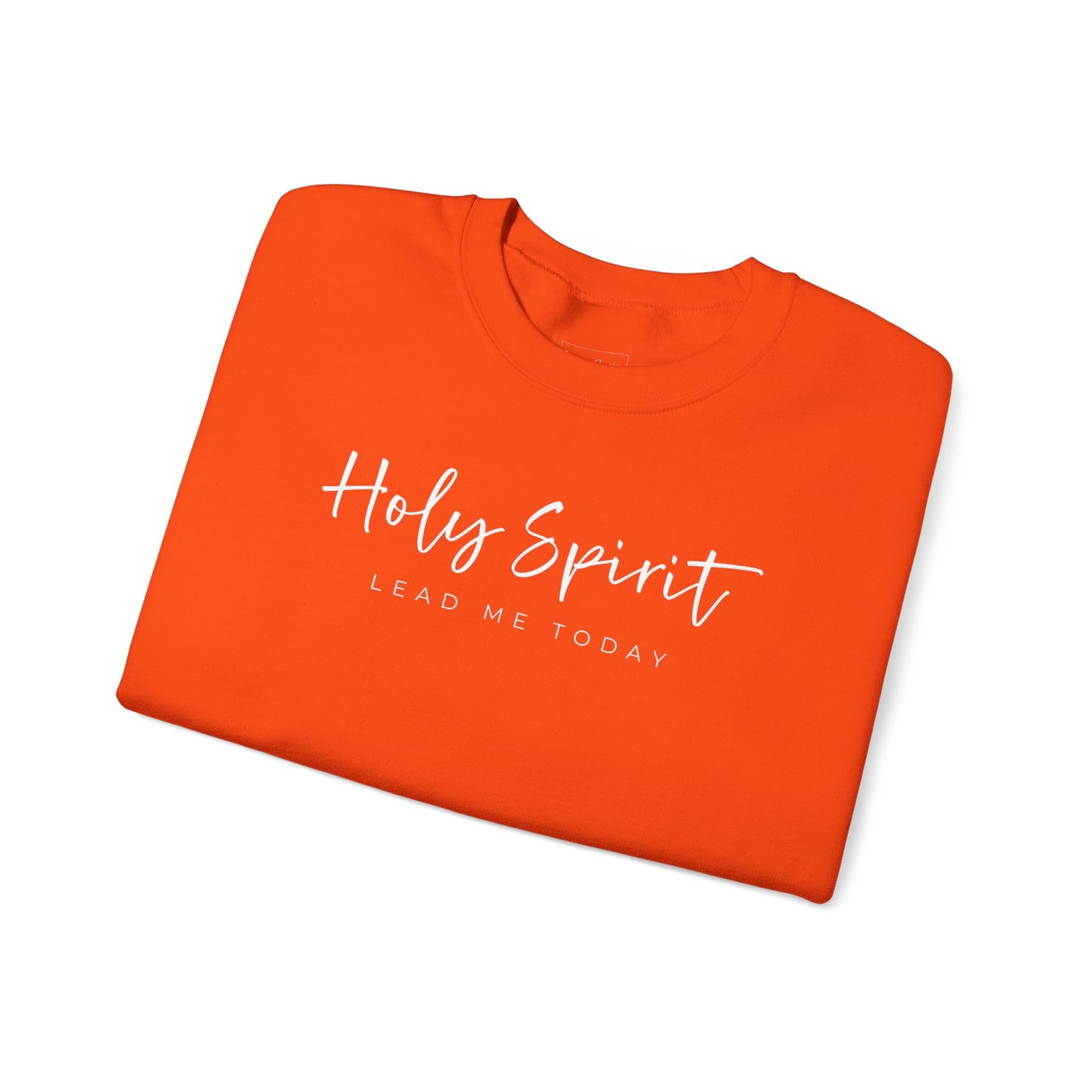 Gildan Comfortable Unisex Crewneck Sweatshirt - "Holy Spirit Lead Me Today" - Faithful Gift, Cozy Wear, Inspirational Apparel, Spiritual [...]