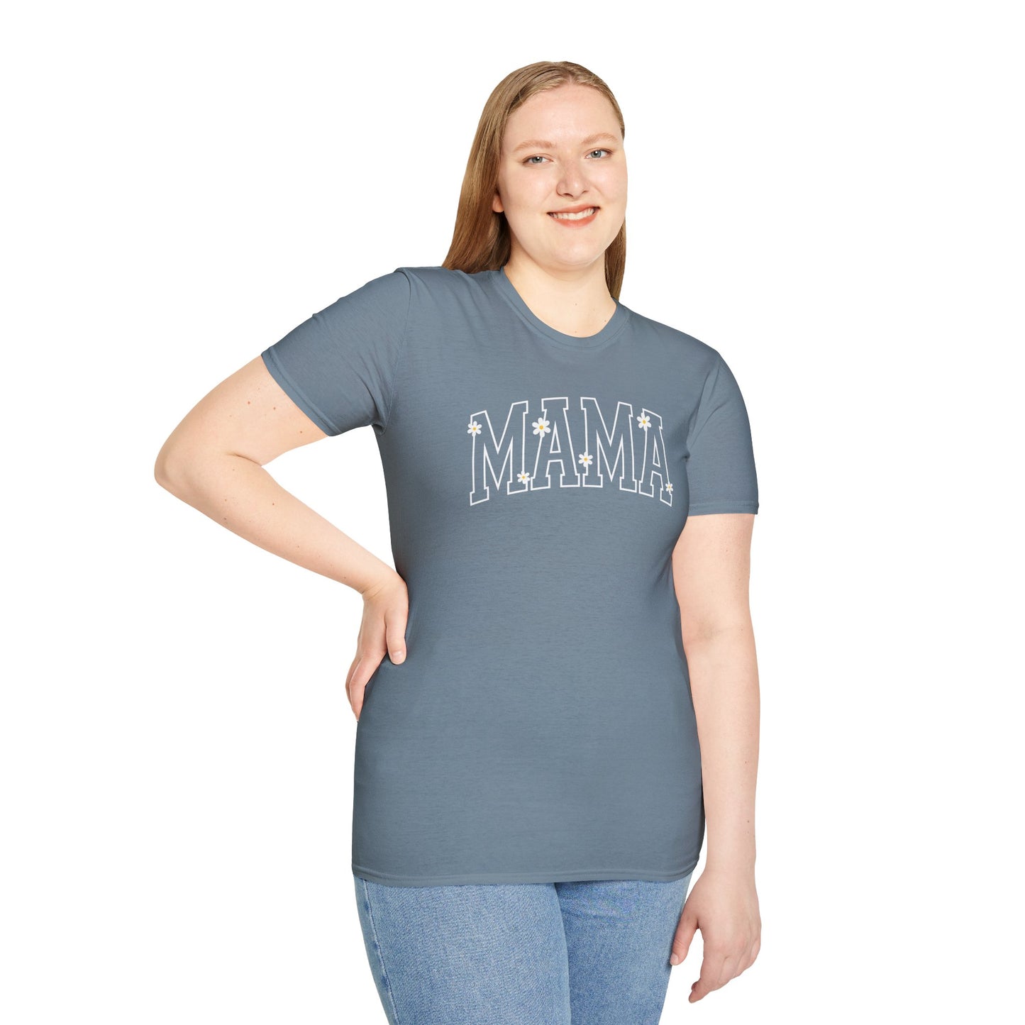 Gordy Fundraiser - Gildan Mama Unisex Softstyle T-Shirt, Gift for Moms, Mother's Day Tee, Family Matching Shirt, Casual Everyday Wear, Cute Mama Top