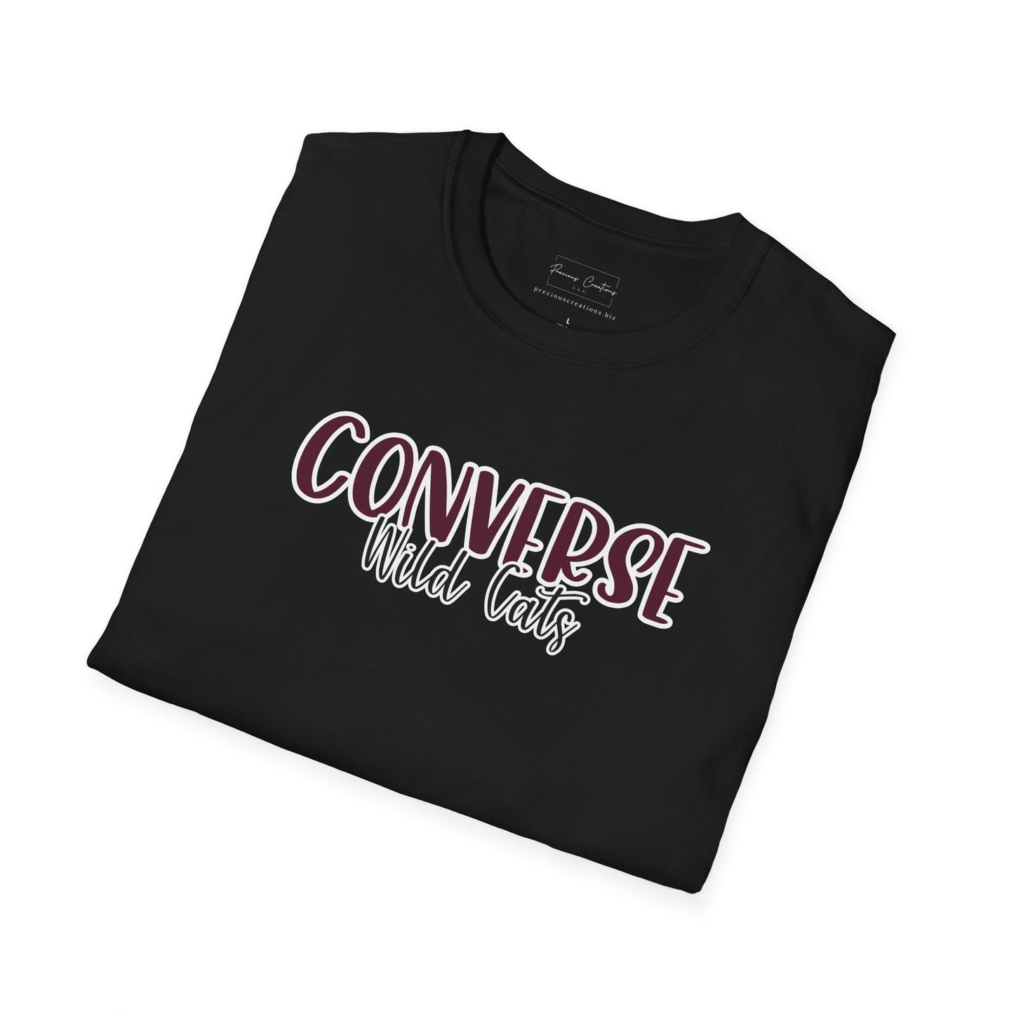Gildan Converse Wildcats Style 2 Unisex Softstyle T-Shirt, Cute Graphic Tee, Team Spirit Shirt, Casual Wear, Gift for Fans