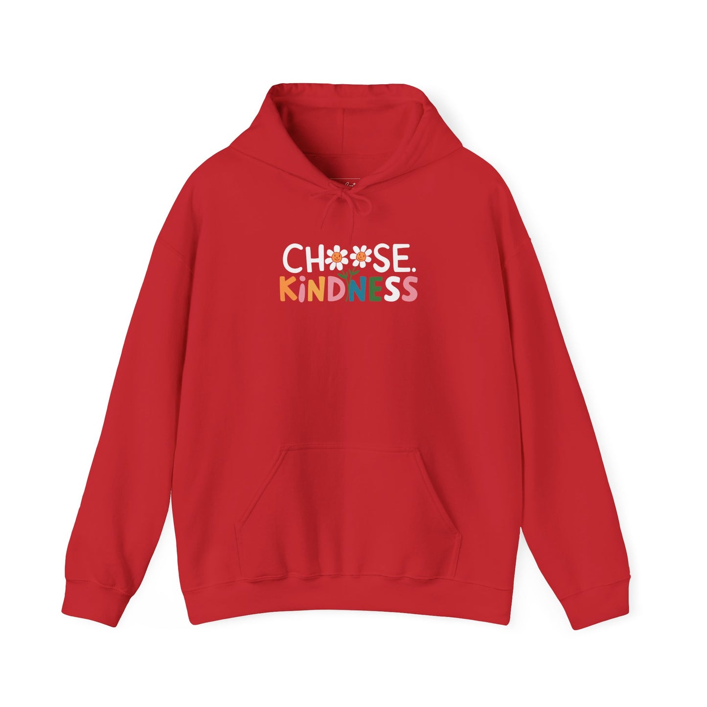 Gildan Choose Kindness Hoodie, Comfortable Sweatshirt, Gift for Friends, Inspirational Apparel, Cozy Layering