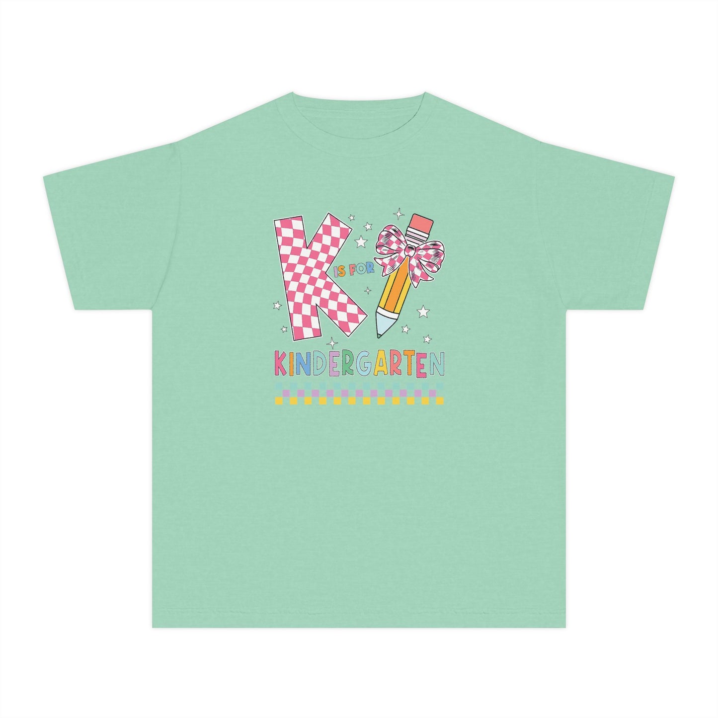 Kindergarten Adventure Youth Tee, Kids School Shirt, Cute Graphic T-Shirt, Back to School Gift, Classroom Outfit, Fun Learning Apparel
